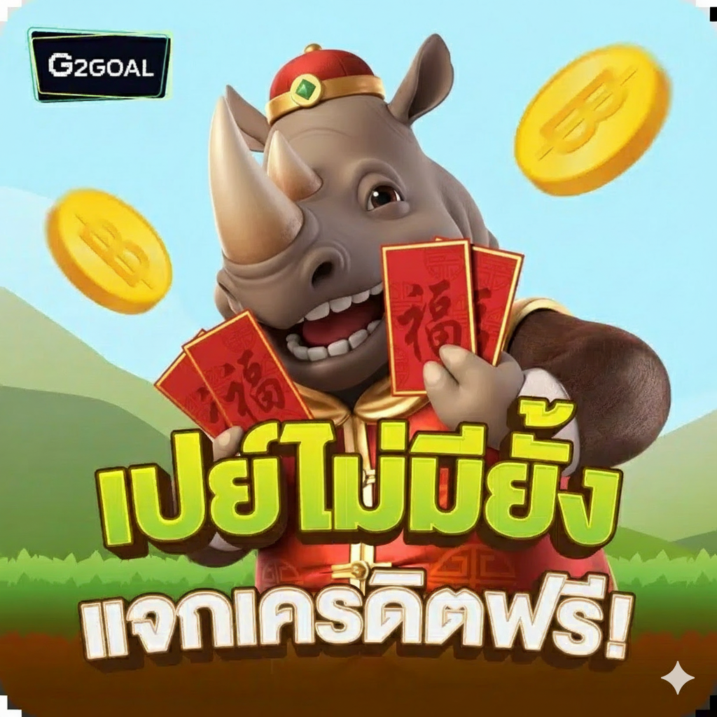 G2GOAL ทดลองเล่นสล็อตฟรี